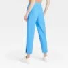 Women's Mid-Rise Slim Straight Fit Side Split Trousers - A New Day™ Blue 1 Women's Mid-Rise Slim Straight Fit Side Split Trousers - A New Day™ Blue -women fashion GUEST cfb790a8 d239 4697 b168 91003fc7bd14