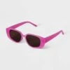 Women's Plastic Angular Rectangle Sunglasses - A New Day™ Light Pink 2 Women's Plastic Angular Rectangle Sunglasses - A New Day™ Light Pink -women fashion GUEST d7d26195 a178 4f0d a632 fd5f939feafa