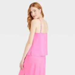 Women's Matte Satin Essential Cami - A New Day™