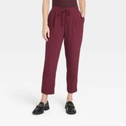 Women's High-Rise Tapered Fluid Ankle Pull-On Pants - A New Day™ 11 Women's High-Rise Tapered Fluid Ankle Pull-On Pants - A New Day™ -women fashion GUEST dc88487b b181 459f b9e3 a558abbfb2cf