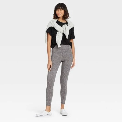 Women's High Waisted Stash Pocket Leggings - A New Day™ 4 Women's High Waisted Stash Pocket Leggings - A New Day™ - Image 2