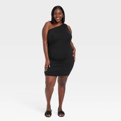 Women's Ruched Knit Mini Dress - A New Day™ 5 Women's Ruched Knit Mini Dress - A New Day™ - Image 3