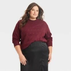 Women's Jeweled Pullover Sweatshirt - A New Day™ 16 Women's Jeweled Pullover Sweatshirt - A New Day™ -women fashion GUEST fdac4a4c 7a6d 4ab2 bbac 8449c3b4773f