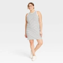 Women's Rib Racer Shift Dress - A New Day™ 19 Women's Rib Racer Shift Dress - A New Day™ -women fashion GUEST fdf7e4d0 1547 4340 8e2d eeeef1353a3a